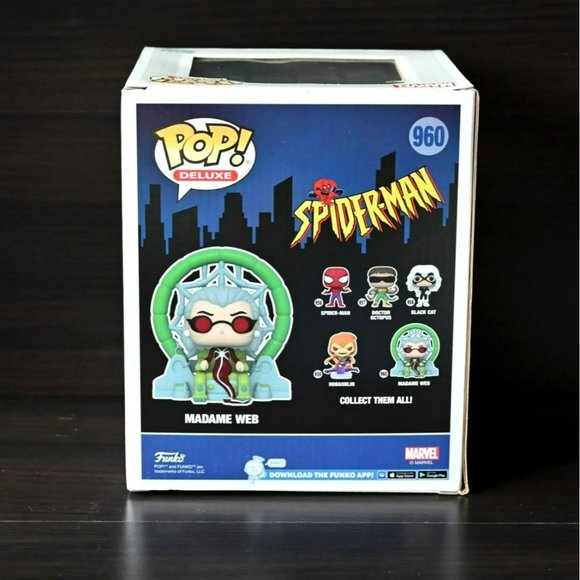 FUNKO POP #960 MADAME WEB SPIDER-MAN ANIMATED SERIES TARGET EXCLUSIVE BRAND NEW - Picture 8 of 10